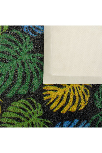 Коврик придверный пористый Vortex Папоротник 40х60 см 24252 Коврик придверный пористый Vortex Папоротник 40х60 см 24252
