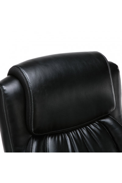 Кресло руководителя Brabix Premium Status HD-003 до 250 кг, кожа, черное 531821 Кресло руководителя Brabix Premium Status HD-003 до 250 кг, кожа, черное 531821