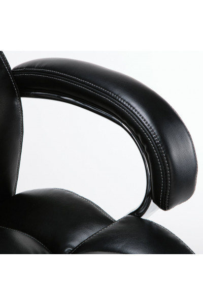 Кресло руководителя Brabix Premium Status HD-003 до 250 кг, кожа, черное 531821 Кресло руководителя Brabix Premium Status HD-003 до 250 кг, кожа, черное 531821