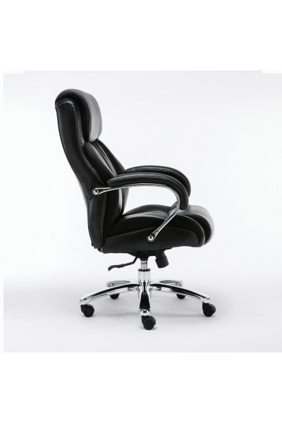 Кресло руководителя Brabix Premium Status HD-003 до 250 кг, кожа, черное 531821 Кресло руководителя Brabix Premium Status HD-003 до 250 кг, кожа, черное 531821