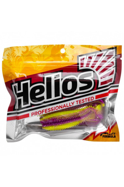Виброхвост Helios Shaggy 5,12/13 см, цвет Fio & Acid lemon 5 шт HS-18-027 Виброхвост Helios Shaggy 5,12/13 см, цвет Fio & Acid lemon 5 шт HS-18-027