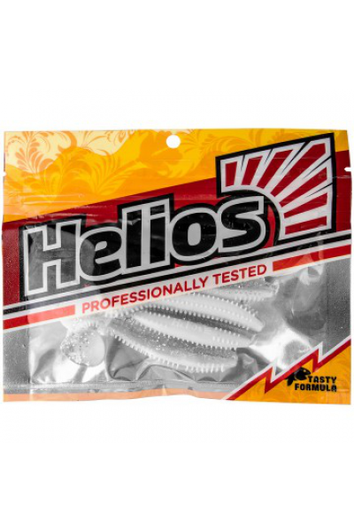 Виброхвост Helios Shaggy 3,35/8,5 см, цвет White & Sparkles 5 шт HS-16-002 Виброхвост Helios Shaggy 3,35/8,5 см, цвет White & Sparkles 5 шт HS-16-002