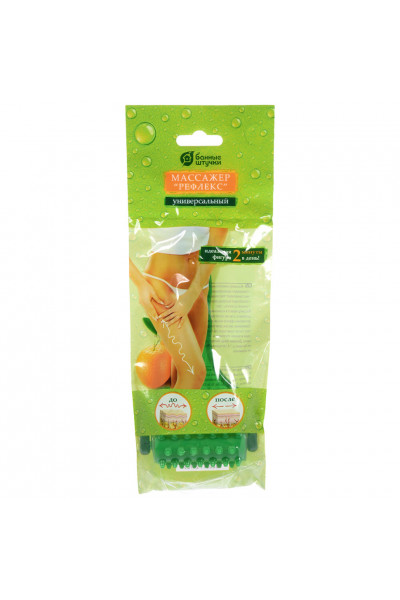 Массажёр пластиковый универсальный Банные Штучки Рефлекс 40303 Массажёр пластиковый универсальный Банные Штучки Рефлекс 40303