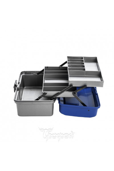 Ящик для инструментов Helios двухполочный синий Ящик для инструментов Helios двухполочный синий