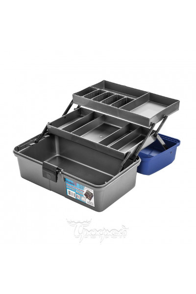 Ящик для инструментов Helios двухполочный синий Ящик для инструментов Helios двухполочный синий