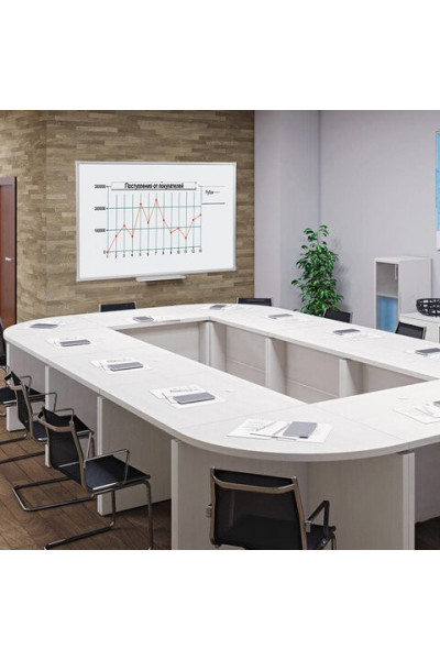 Магнитно маркерная доска на стену Staff Profit 100х150 см 237723 Магнитно маркерная доска на стену Staff Profit 100х150 см 237723