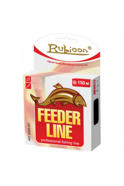 Леска Rubicon Feeder Line 0,45мм 150м Black 407150-045