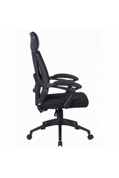 Кресло офисное Brabix Nexus ER-401 сетка/ткань/экокожа, черное 531835 Кресло офисное Brabix Nexus ER-401 сетка/ткань/экокожа, черное 531835