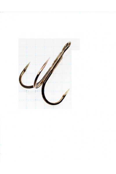 Крючок Koi Round Treble № 2/0 , BN, тройник (5 шт.) KH3295-2/0BN Крючок Koi Round Treble № 2/0 , BN, тройник (5 шт.) KH3295-2/0BN