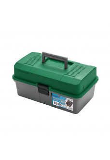 Ящик для инструментов Helios двухполочный зеленый