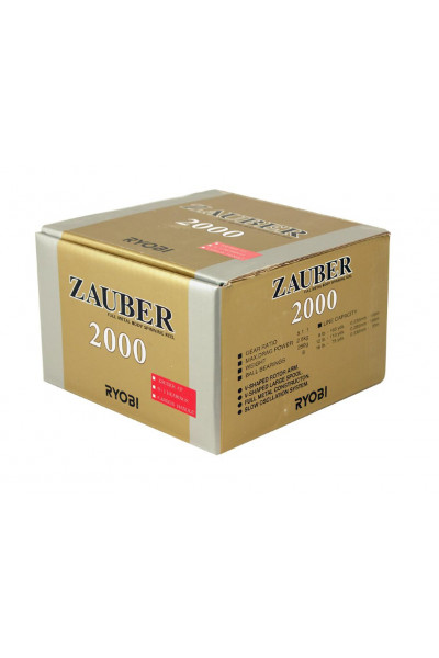 Катушка безынерционная Ryobi Zauber CF 2000 9+1bb Катушка безынерционная Ryobi Zauber CF 2000 9+1bb