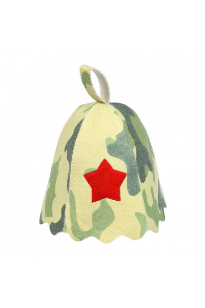 Шапка для бани Банные Штучки Армейская 40137