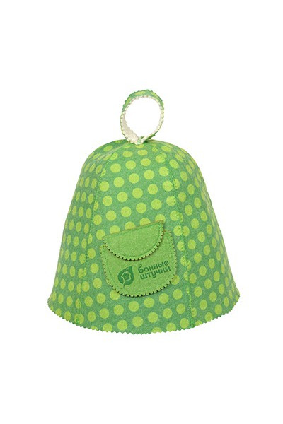 Шапка для бани и сауны Банные Штучки Горошек 41177