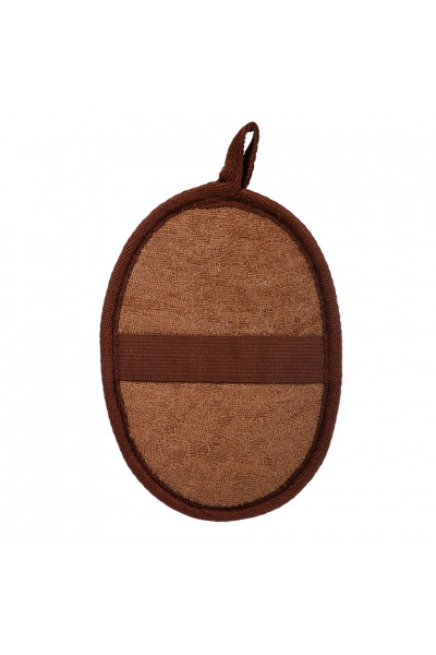 Мочалка из рами с хлопком Банные штучки оавльная 40361 Мочалка из рами с хлопком Банные штучки оавльная 40361