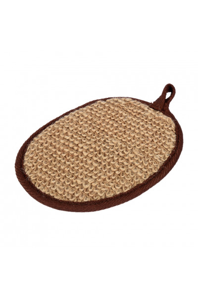 Мочалка из рами с хлопком Банные штучки оавльная 40361 Мочалка из рами с хлопком Банные штучки оавльная 40361