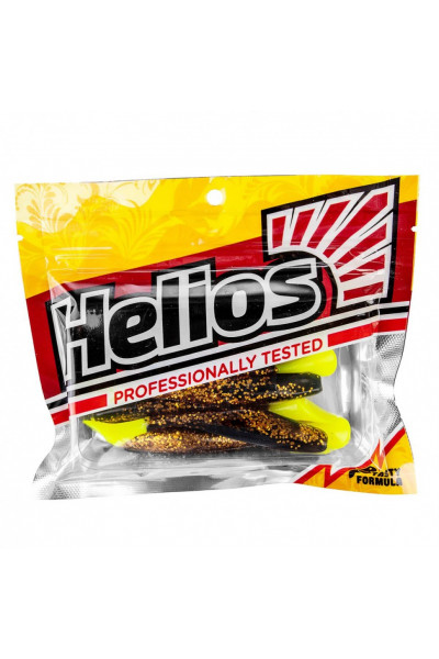 Виброхвост Helios Vigor 3,75/9.5 см, цвет Black Sparkles LT 7 шт HS-6-033 Виброхвост Helios Vigor 3,75/9.5 см, цвет Black Sparkles LT 7 шт HS-6-033