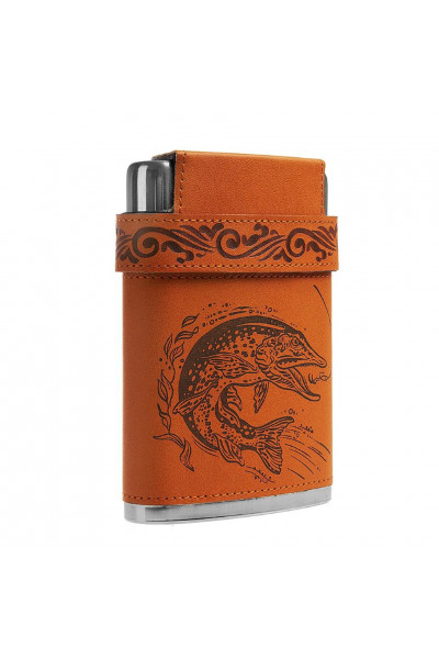 Фляжка и набор стопок Helios Рыба 240 мл X-BZ Фляжка и набор стопок Helios Рыба 240 мл X-BZ