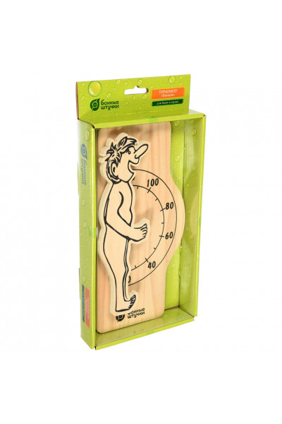 Термометр для бани и сауны Банные Штучки Банщик 18006 Термометр для бани и сауны Банные Штучки Банщик 18006