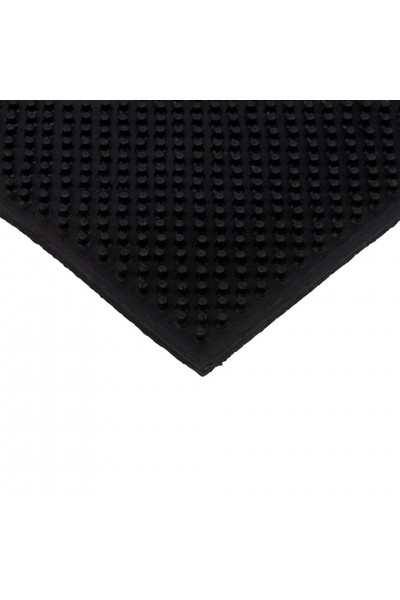 Коврик резиновый придверный Vortex Клен 40х60 см черный 22463 Коврик резиновый придверный Vortex Клен 40х60 см черный 22463