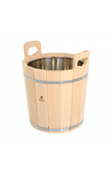 Запарник Банные Штучки с нержавеющей вставкой, липа 20 л 33219