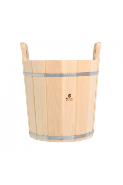 Запарник Банные Штучки с нержавеющей вставкой, липа 20 л 33219 Запарник Банные Штучки с нержавеющей вставкой, липа 20 л 33219