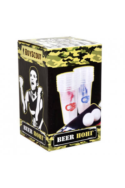 Настольная игра Boyscout Beer Понг 61476 Настольная игра Boyscout Beer Понг 61476