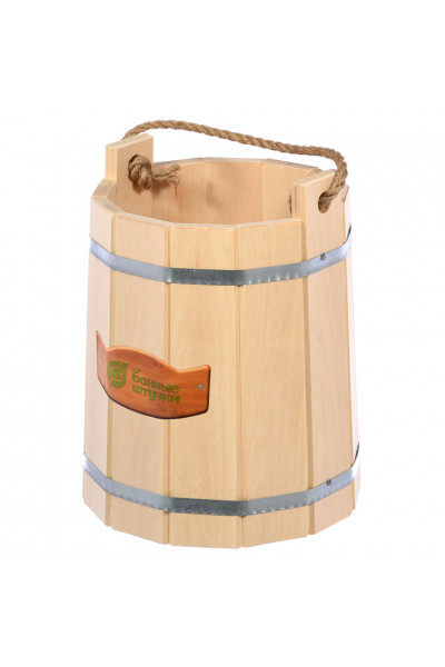 Ведро для бани Банные штучки липа 9 л 3593 Ведро для бани Банные штучки липа 9 л 3593