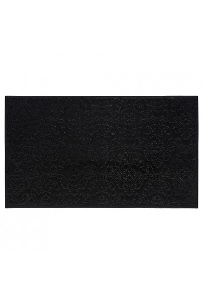 Коврик резиновый придверный Vortex Узор 35х60 см черный 22461