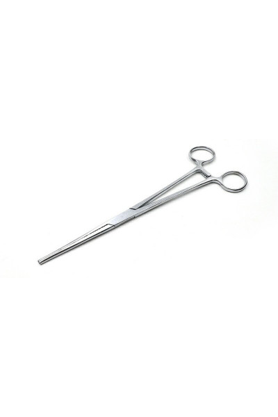 Зажим-корнцанг рыболовный Namazu прямой 22 см N-FTS17