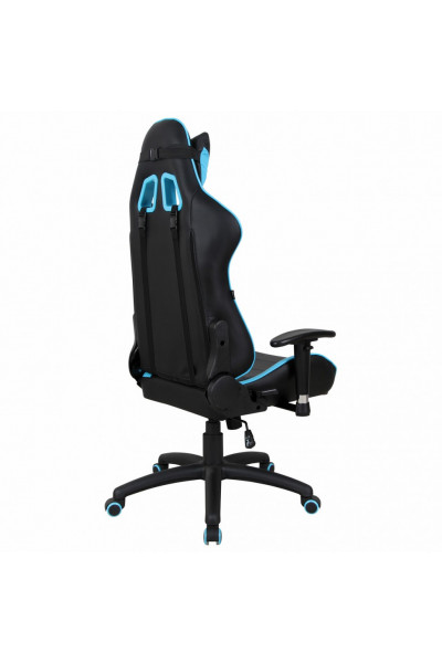 Кресло компьютерное Brabix GT Master GM-110 экокожа, черно-голубое 531928 Кресло компьютерное Brabix GT Master GM-110 экокожа, черно-голубое 531928