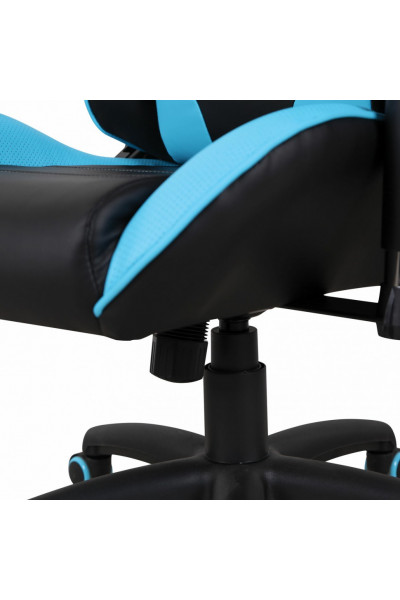 Кресло компьютерное Brabix GT Master GM-110 экокожа, черно-голубое 531928 Кресло компьютерное Brabix GT Master GM-110 экокожа, черно-голубое 531928