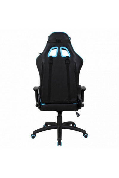 Кресло компьютерное Brabix GT Master GM-110 экокожа, черно-голубое 531928 Кресло компьютерное Brabix GT Master GM-110 экокожа, черно-голубое 531928