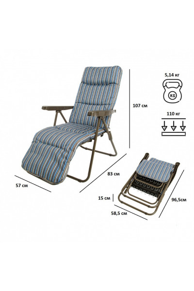 Кресло - шезлонг Green Glade M3224 Кресло - шезлонг Green Glade M3224