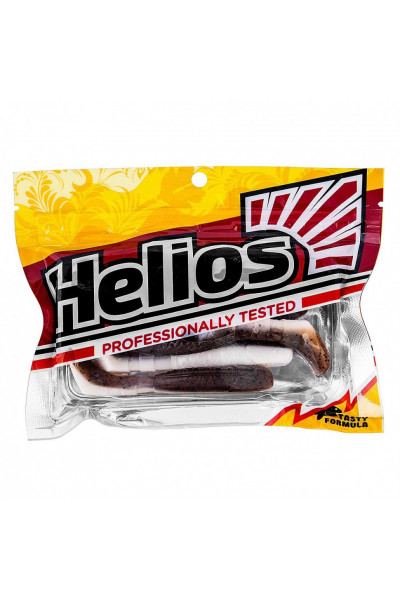 Виброхвост Helios Chubby 3,55/9 см, цвет Rusty & White 5 шт HS-4-005 Виброхвост Helios Chubby 3,55/9 см, цвет Rusty & White 5 шт HS-4-005