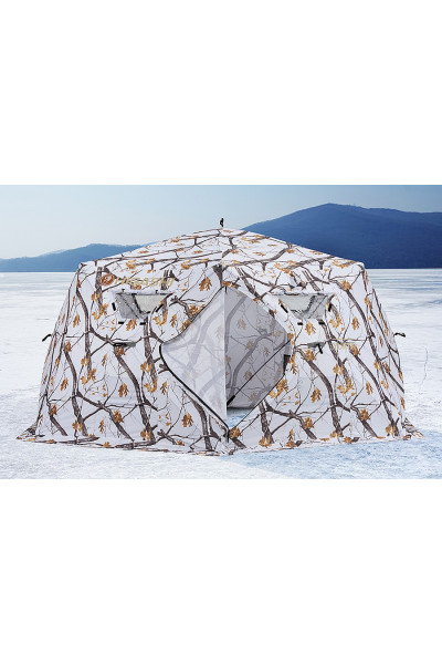 Зимняя палатка шестигранная Higashi Winter Camo Yurta Зимняя палатка шестигранная Higashi Winter Camo Yurta