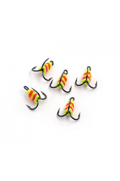 Крючок тройник Яман Факел № 14 (5 шт.) Я-ТК23 Крючок тройник Яман Факел № 14 (5 шт.) Я-ТК23