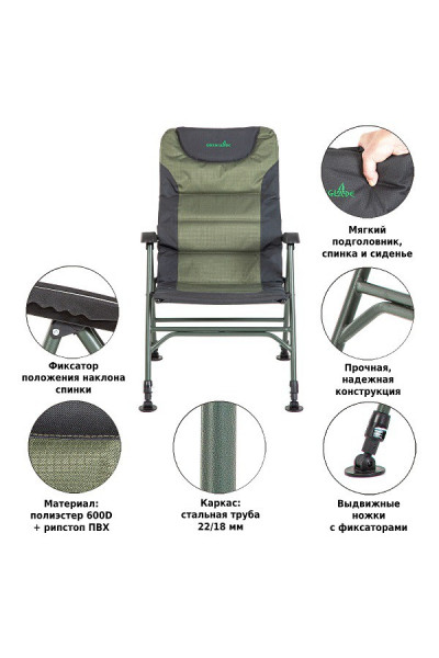 Кресло складное Green Glade M3230 Кресло складное Green Glade M3230