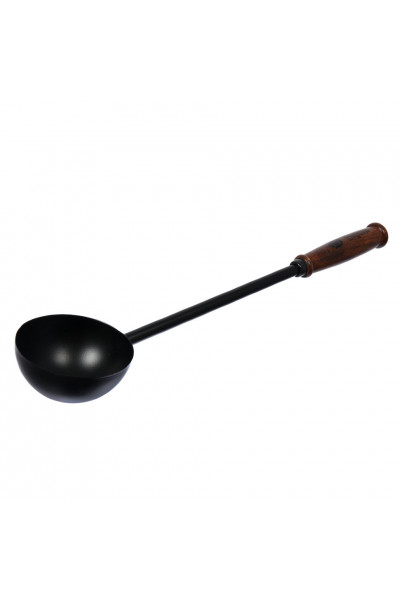 Ковш из стали Банные Штучки 45 см черный 41352