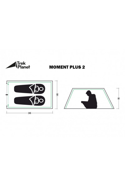 Палатка автомат Jungle Camp Moment Plus 2 (70802) Палатка автомат Jungle Camp Moment Plus 2 (70802)