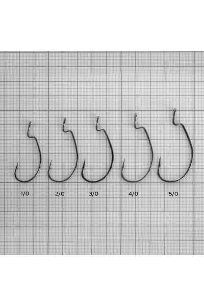 Крючок офсетный Helios №1/0 цвет BN (5 шт) HS-1205-1/0 Крючок офсетный Helios №1/0 цвет BN (5 шт) HS-1205-1/0