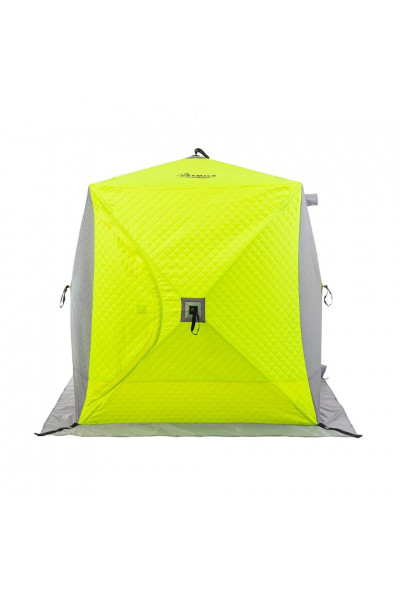 Зимняя палатка Куб Premier трехслойная 1,5х1,5 (PR-ISCI-150YLG) Зимняя палатка Куб Premier трехслойная 1,5х1,5 (PR-ISCI-150YLG)