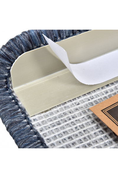 Коврик на ступеньку Vortex 25х65 см сине-серый 27000 Коврик на ступеньку Vortex 25х65 см сине-серый 27000