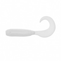 Твистер Helios Тiny Credo 1,55"/4 см, цвет White 12 шт HS-8-001