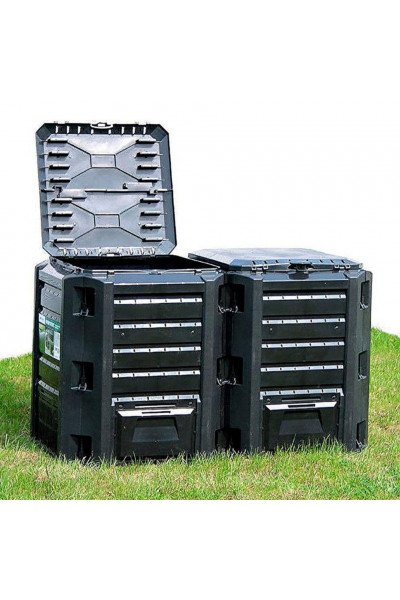 Компостер садовый 800л Module IKSM800C-S411 черный Компостер садовый 800л Module IKSM800C-S411 черный