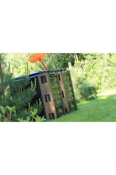 Компостер садовый 800л Module IKSM800C-S411 черный Компостер садовый 800л Module IKSM800C-S411 черный