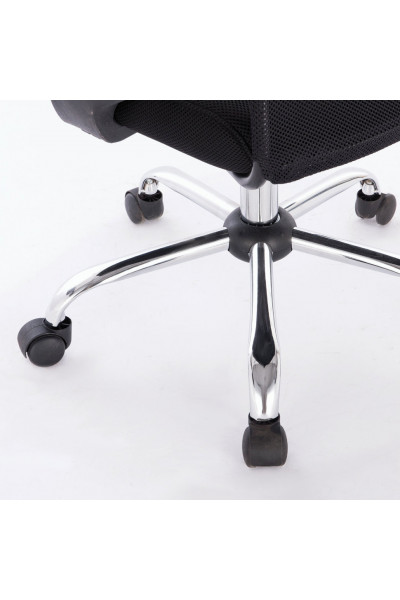 Кресло офисное Brabix Tender MG-330 сетка/ткань/кожзам, черное 531845