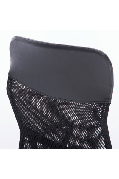 Кресло офисное Brabix Tender MG-330 сетка/ткань/кожзам, черное 531845