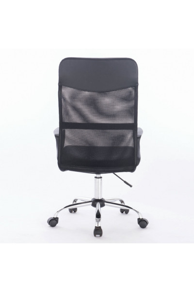 Кресло офисное Brabix Tender MG-330 сетка/ткань/кожзам, черное 531845
