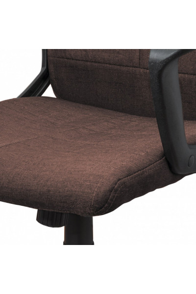 Кресло офисное Brabix Focus EX-518 ткань, коричневое 531577 Кресло офисное Brabix Focus EX-518 ткань, коричневое 531577