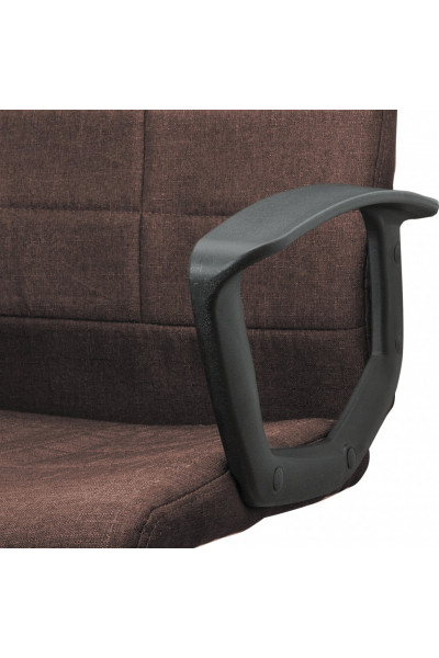 Кресло офисное Brabix Focus EX-518 ткань, коричневое 531577 Кресло офисное Brabix Focus EX-518 ткань, коричневое 531577